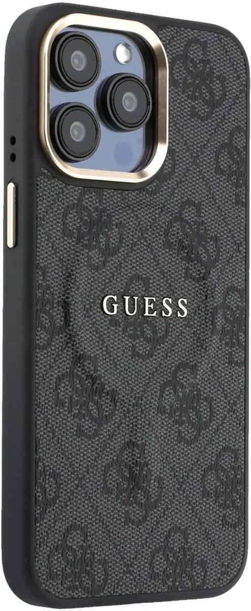 GUESS Telefoonhoesje iPhone 15 Pro Max - MagSafe - Zwart