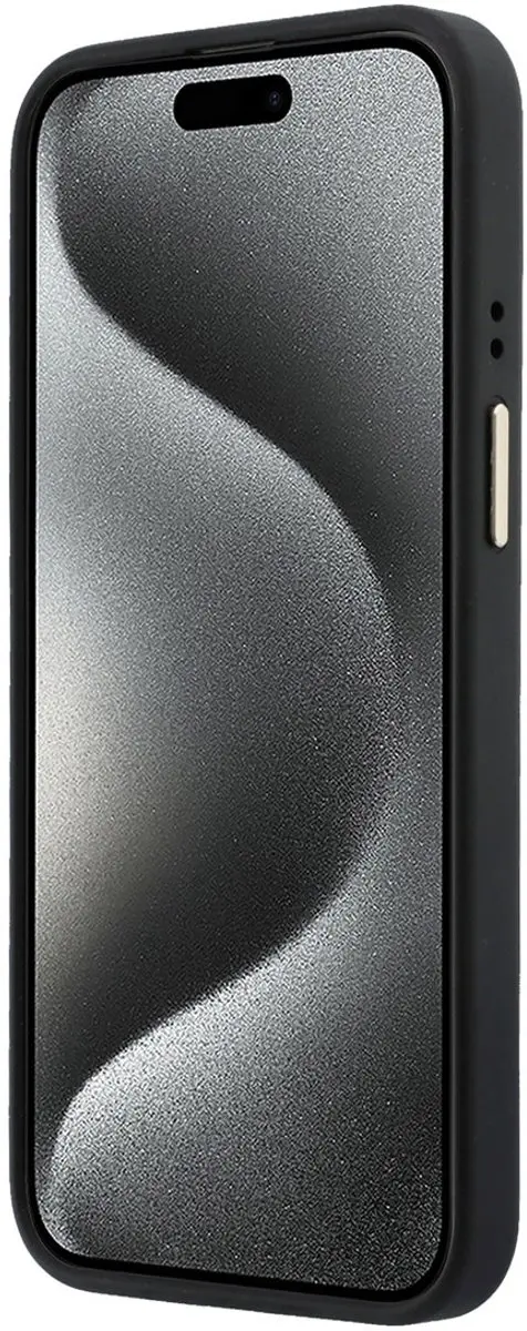 GUESS Telefoonhoesje iPhone 15 Pro Max - MagSafe - Zwart