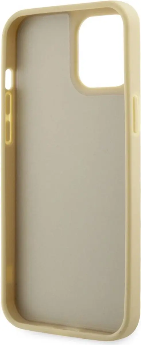 GUESS GUHCP12LHDGTPD Hoesje - iPhone 12 Pro Max - Goud - afbeelding 6 van 6
