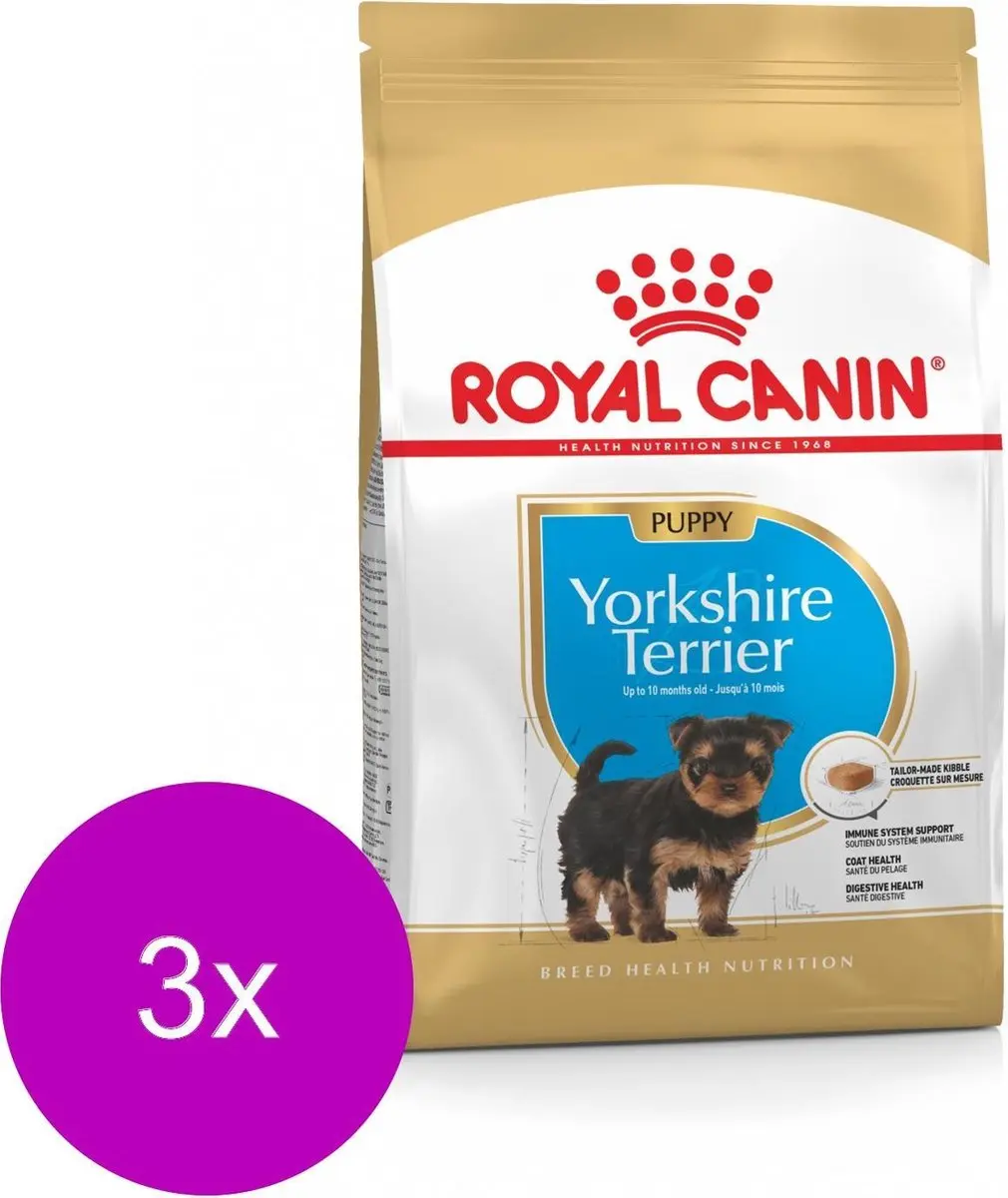 Royal Canin Yorkshire Terrier Puppy Hondenvoer - 3x1,5kg