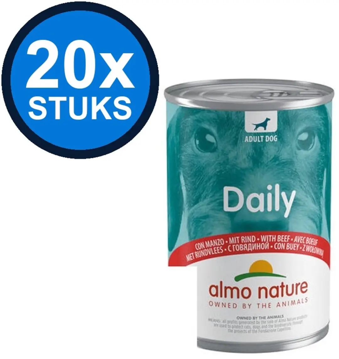 Almo Nature Daily Rund Natvoer Blik 400g