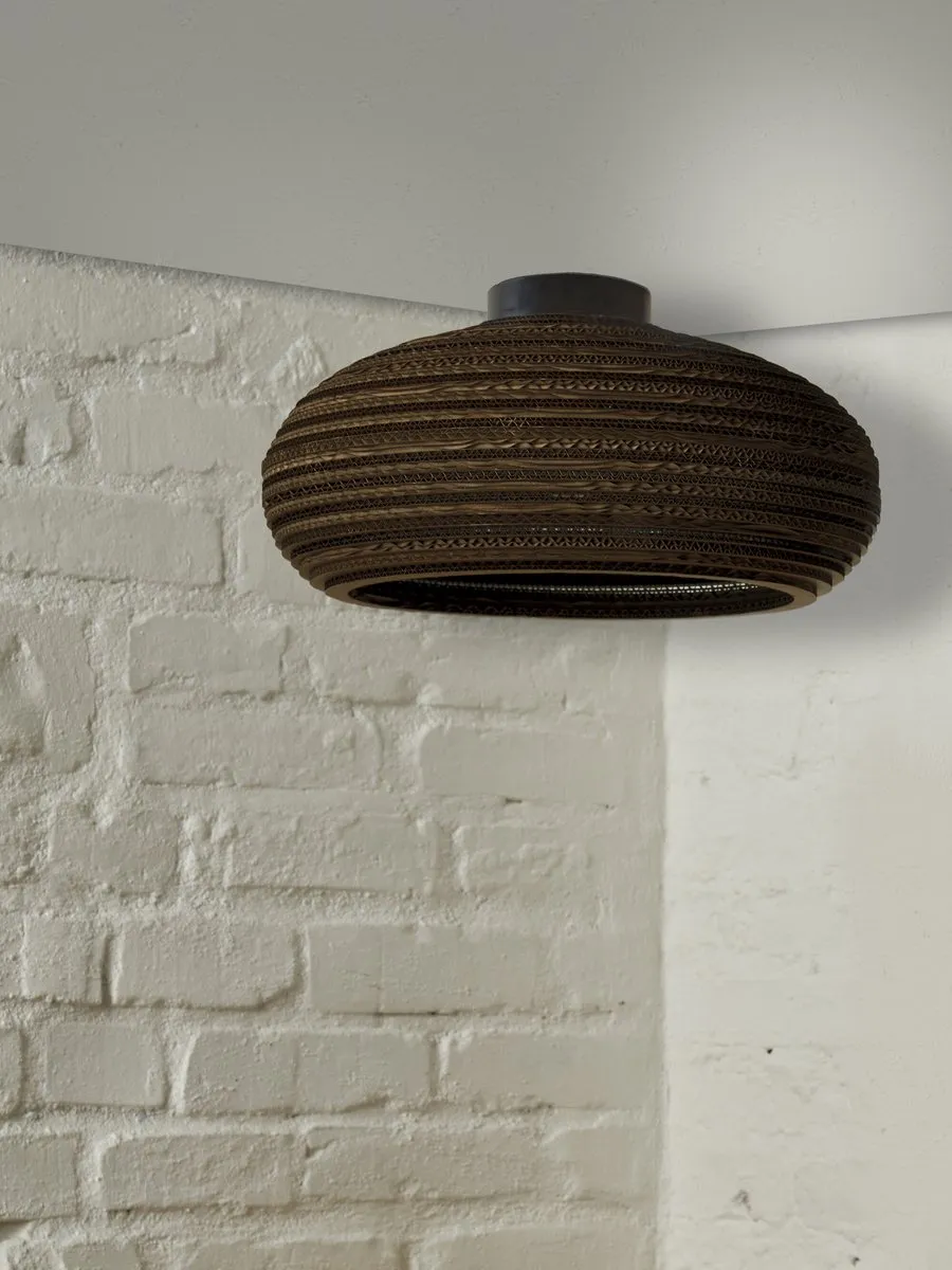 LEDVANCE Decor Cardboard Drop Plafondlamp E27 - 400mm Bruin - afbeelding 4 van 6