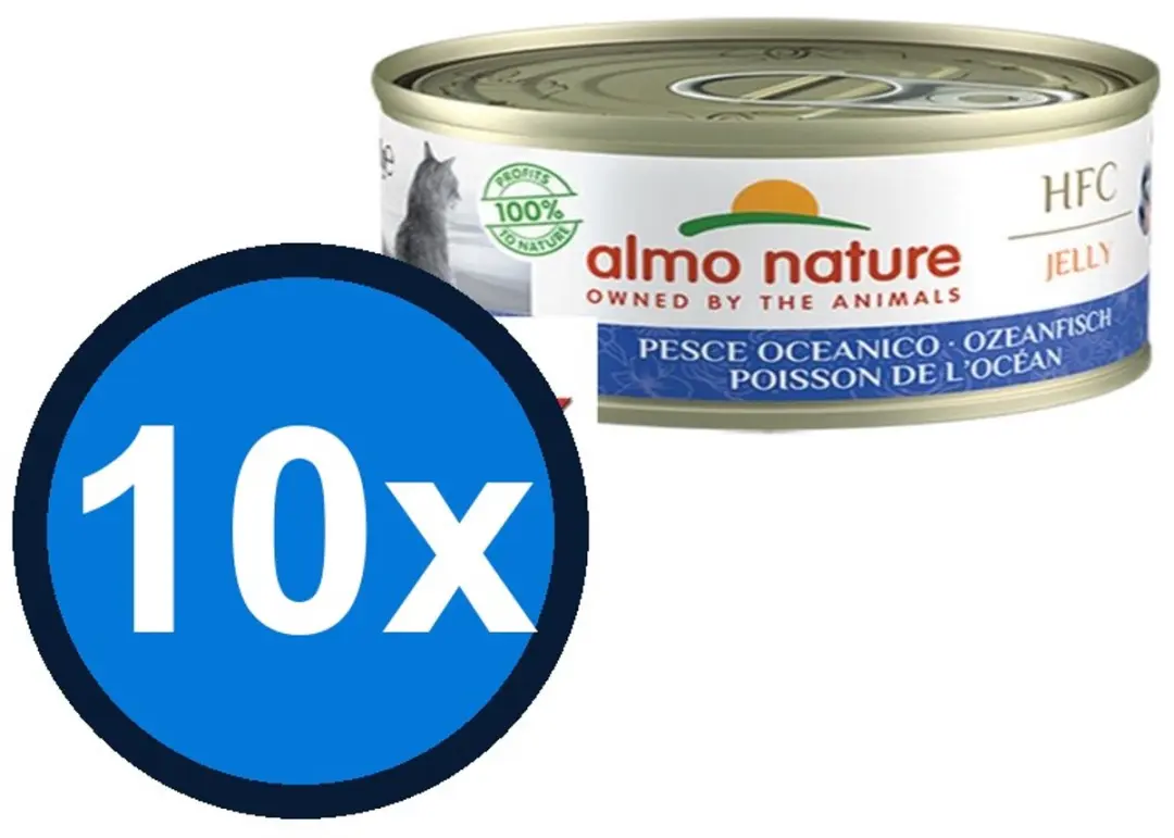 Almo Nature HFC Jelly Oceaanvis Kattenvoer Natvoer