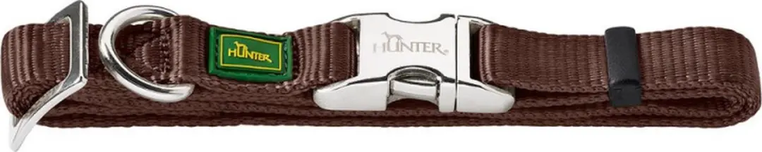 Hunter Vario Basic Alu-Strong Hondenhalsband 45-65cm - Bruin