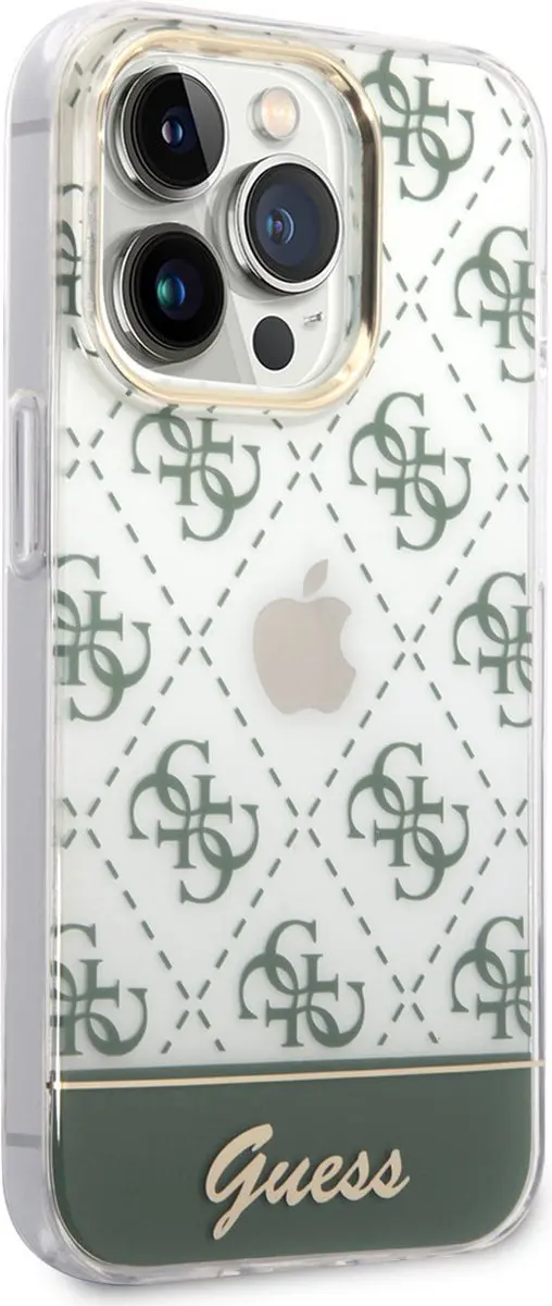 GUESS iPhone 14 Pro TPU-hoesje Groen - MagSafe - afbeelding 6 van 6