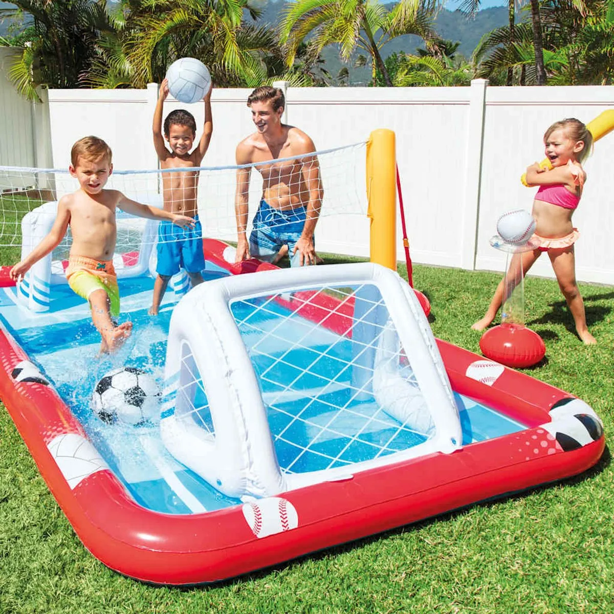 Intex Action Sports Speelcentrum 57147NP - 325x267x102cm - Multikleur