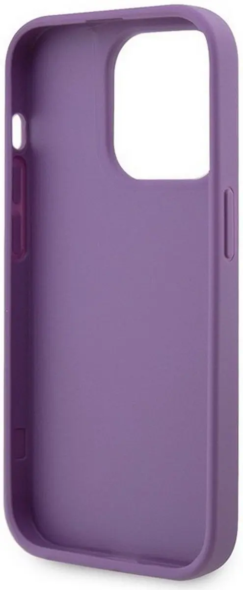 Guess Paarse Rhinestones Hoes iPhone 15 Pro - GUHCP15LHDGTPU