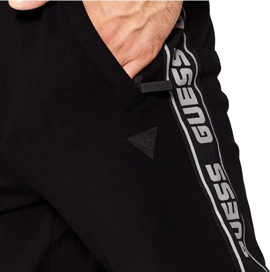 GUESS Joggingbroek Regular Fit - M Zwart
