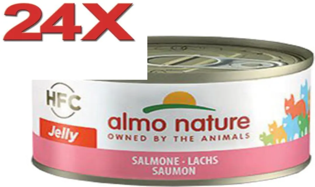 Almo Nature HFC Jelly Zalm Kattenvoer