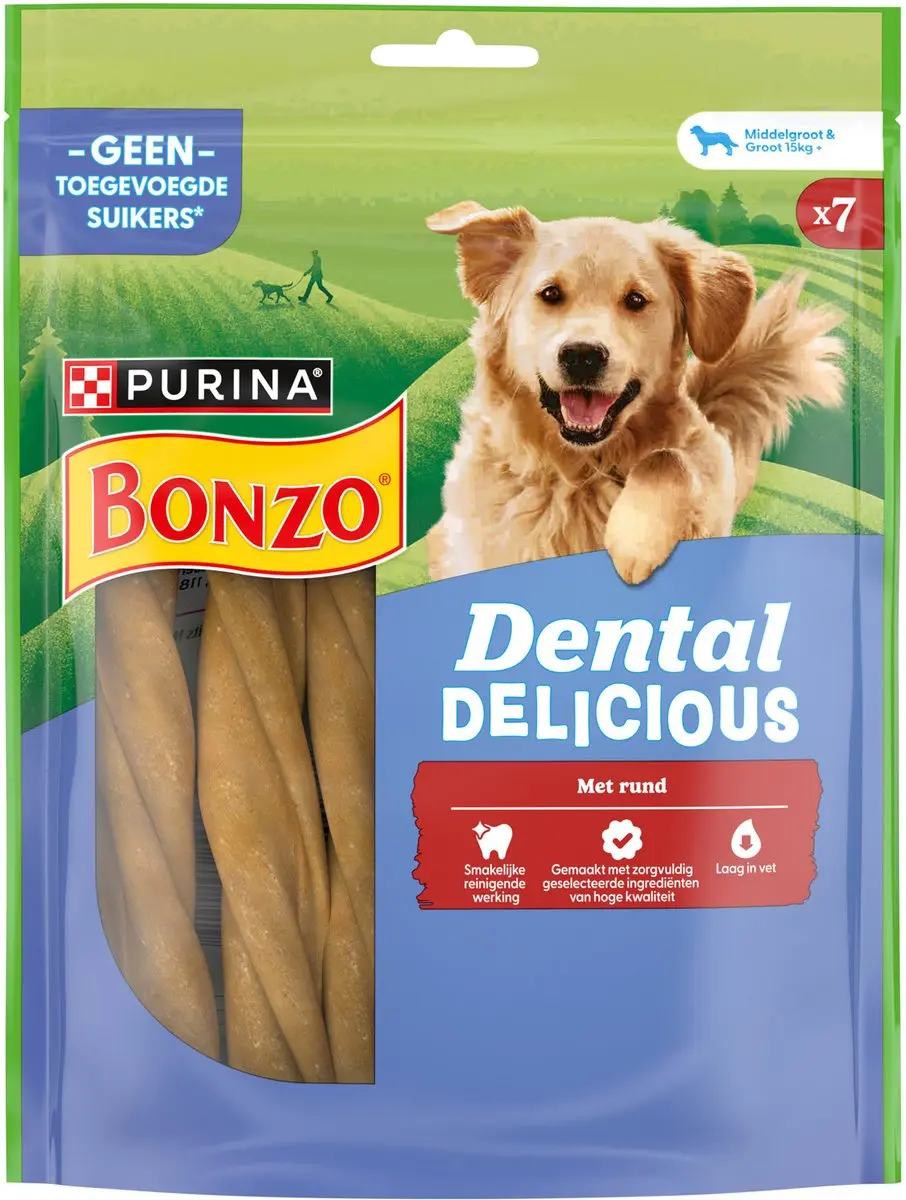 Bonzo Dental Delicious Medium Rund