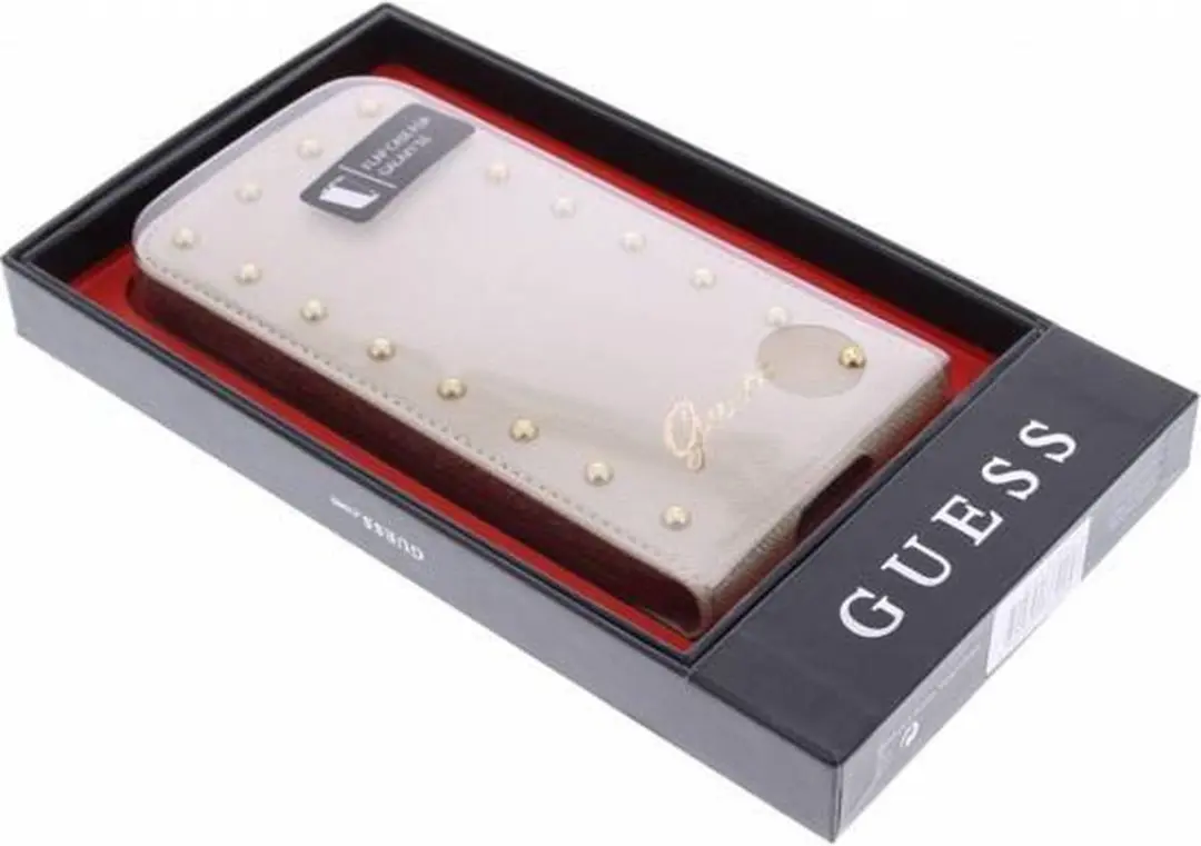 Guess Studded Collection Hoesje Samsung Galaxy S5 - Bruin - afbeelding 5 van 5
