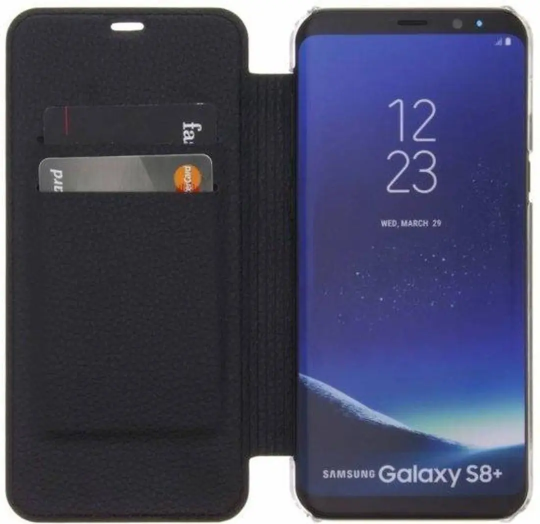 GUESS IriDescent Book Case Samsung Galaxy S8+ - 2 Stuks - Zwart - afbeelding 6 van 6