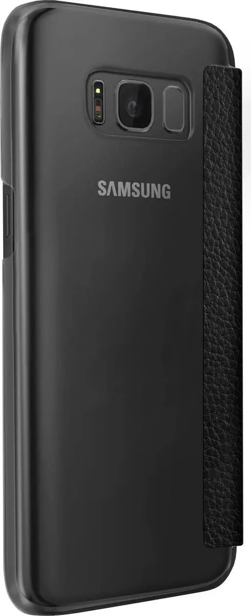 GUESS IriDescent Book Case Samsung Galaxy S8+ - 2 Stuks - Zwart - afbeelding 3 van 6