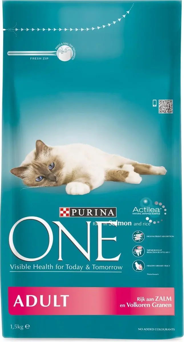 Purina ONE Adult Zalm 1,5kg