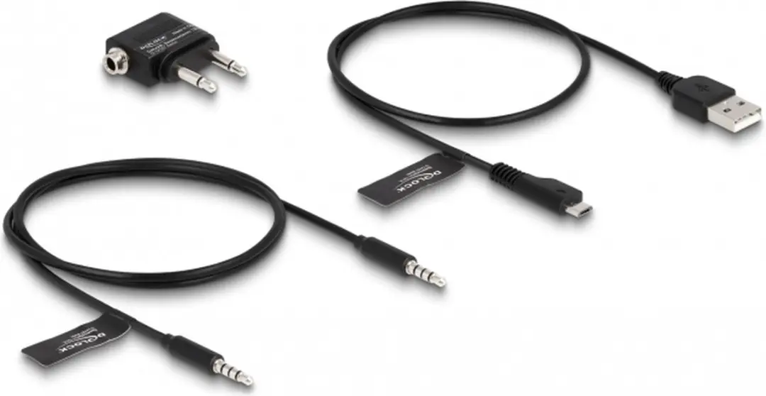 Delock 27181 Bluetooth Over-Ear Hoofdtelefoon - 20 Uur
