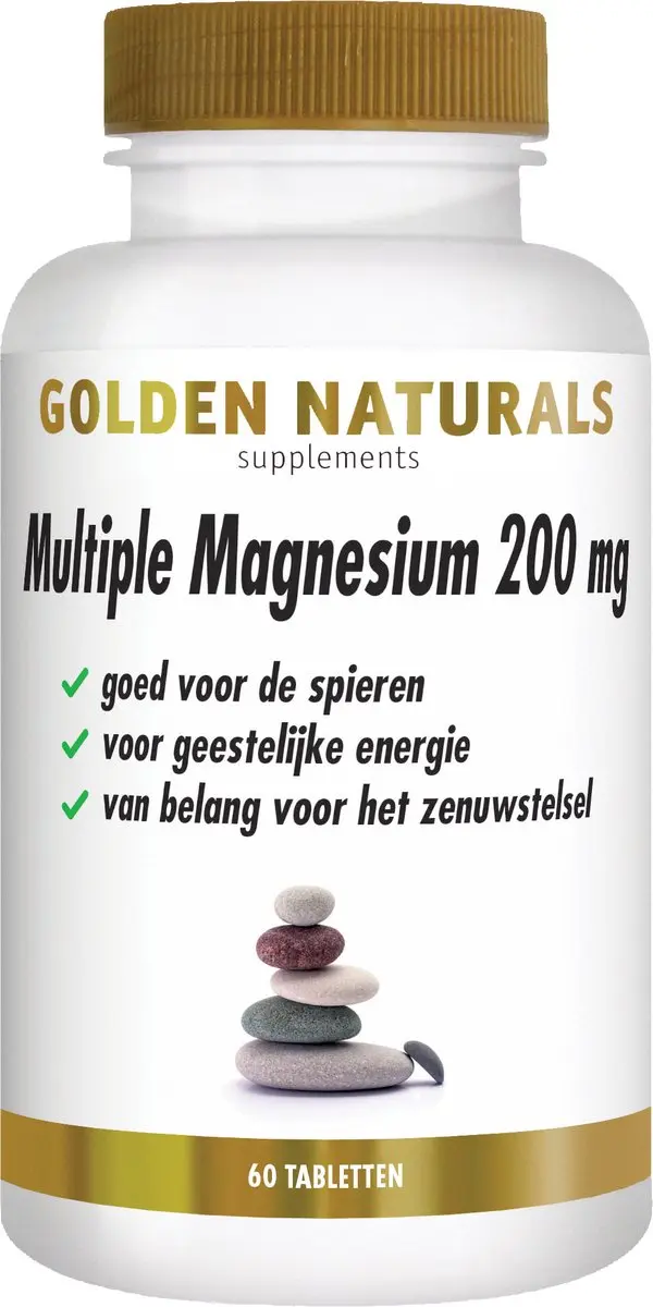 Golden Naturals Multiple Magnesium 200mg