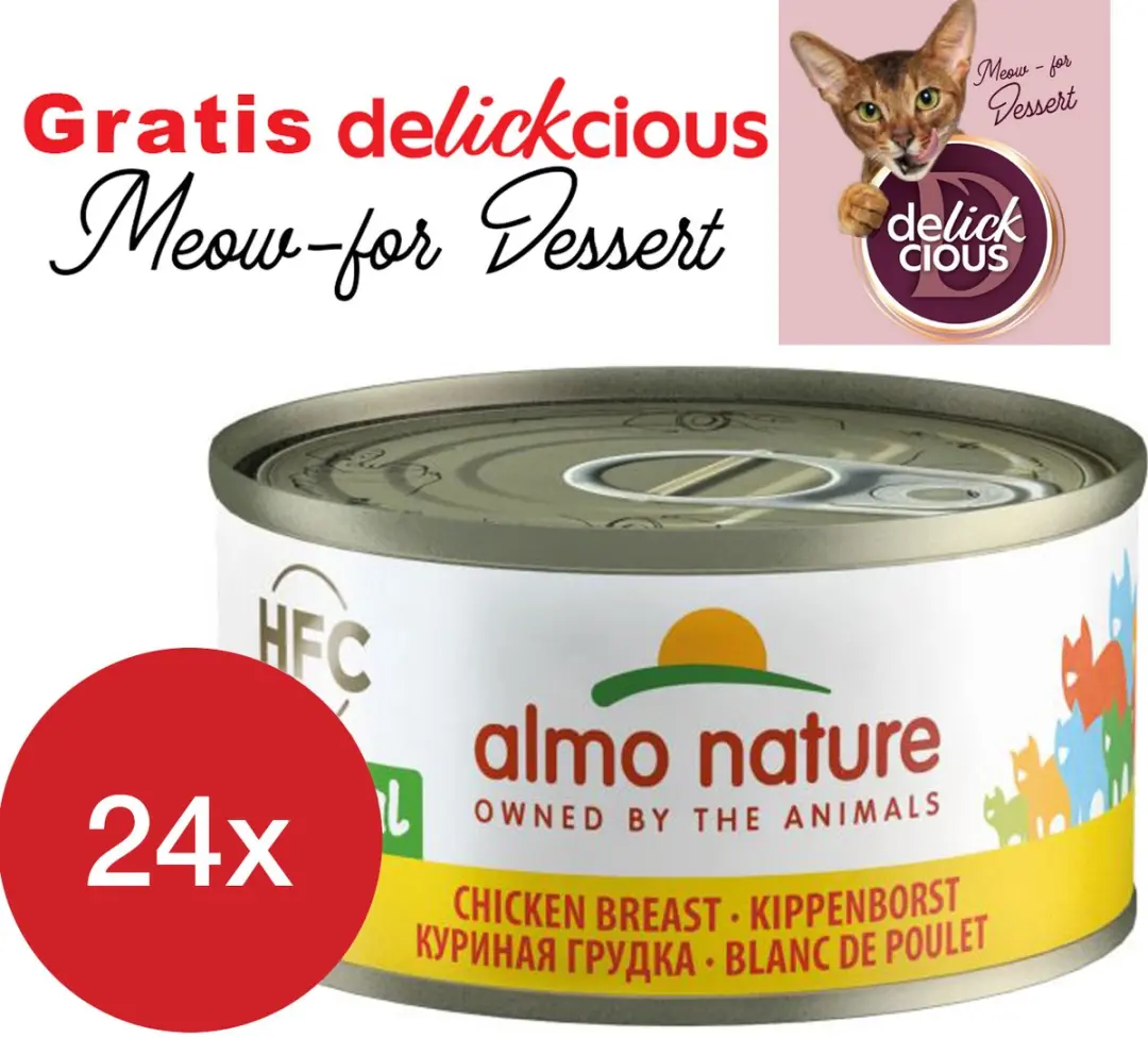 Almo Nature Kippenborst 24x70g