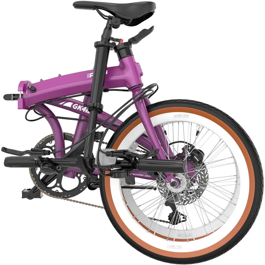 RCB GK4 Opvouwbare Fiets 20 inch - 21 Versnellingen - Paars - afbeelding 6 van 6
