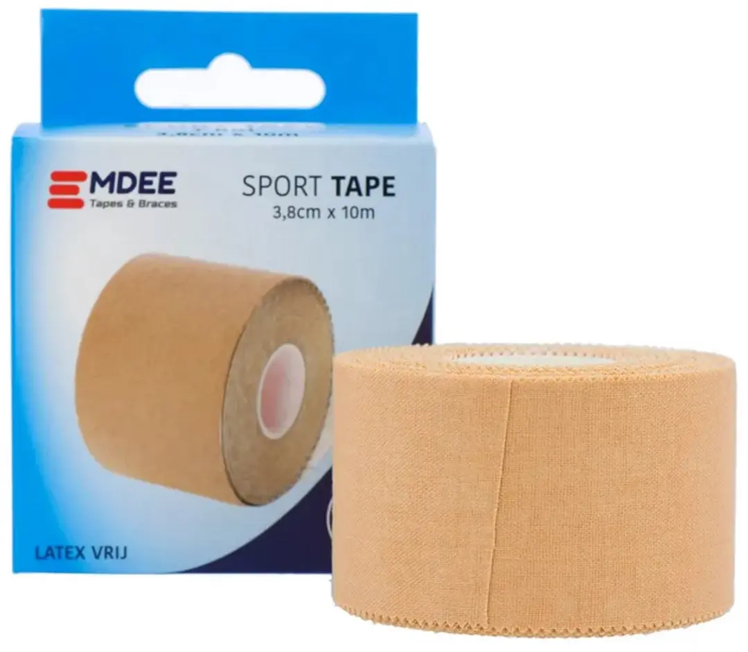 Emdee Sporttape 3.8cm x 10m Huidkleur