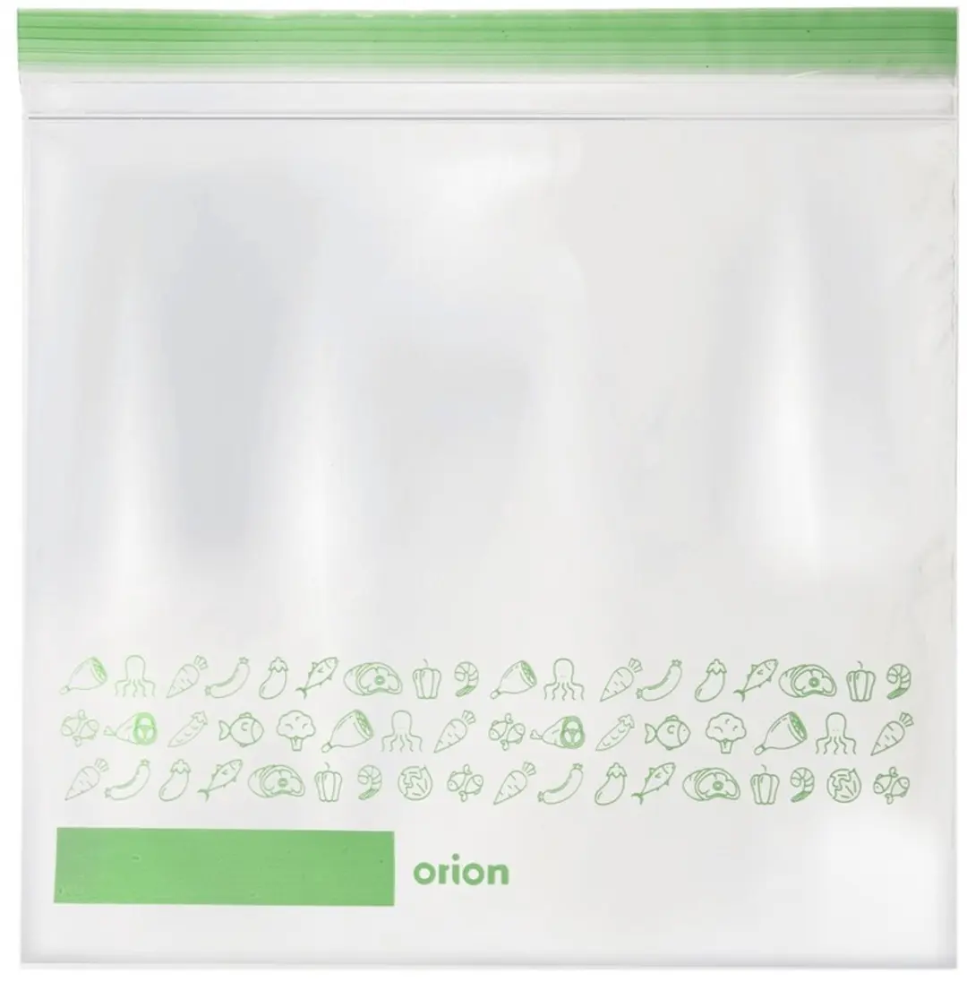 Orion Voedselbewaarzakken Straksluitend 25x24cm - 25 Stuks
