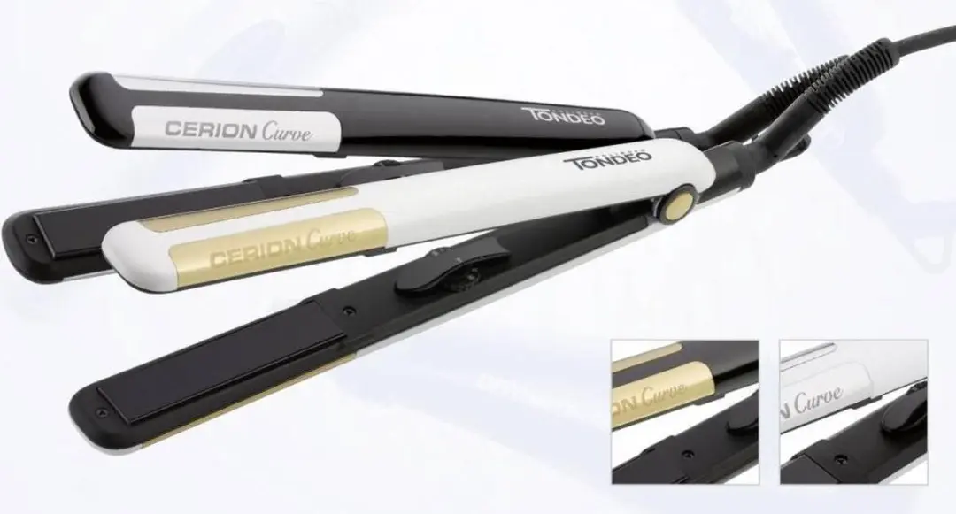 Tondeo Cerion Curve Stijltang - Zwart