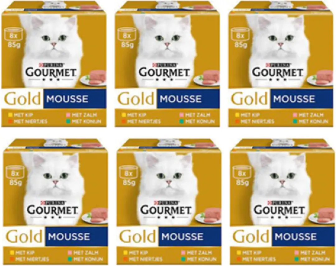 Gourmet Gold Mousse Kattenvoer