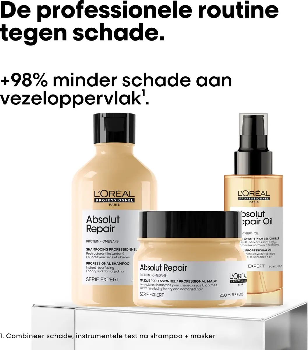 L'Oréal Professionnel Absolut Repair Bundel - 675ml
