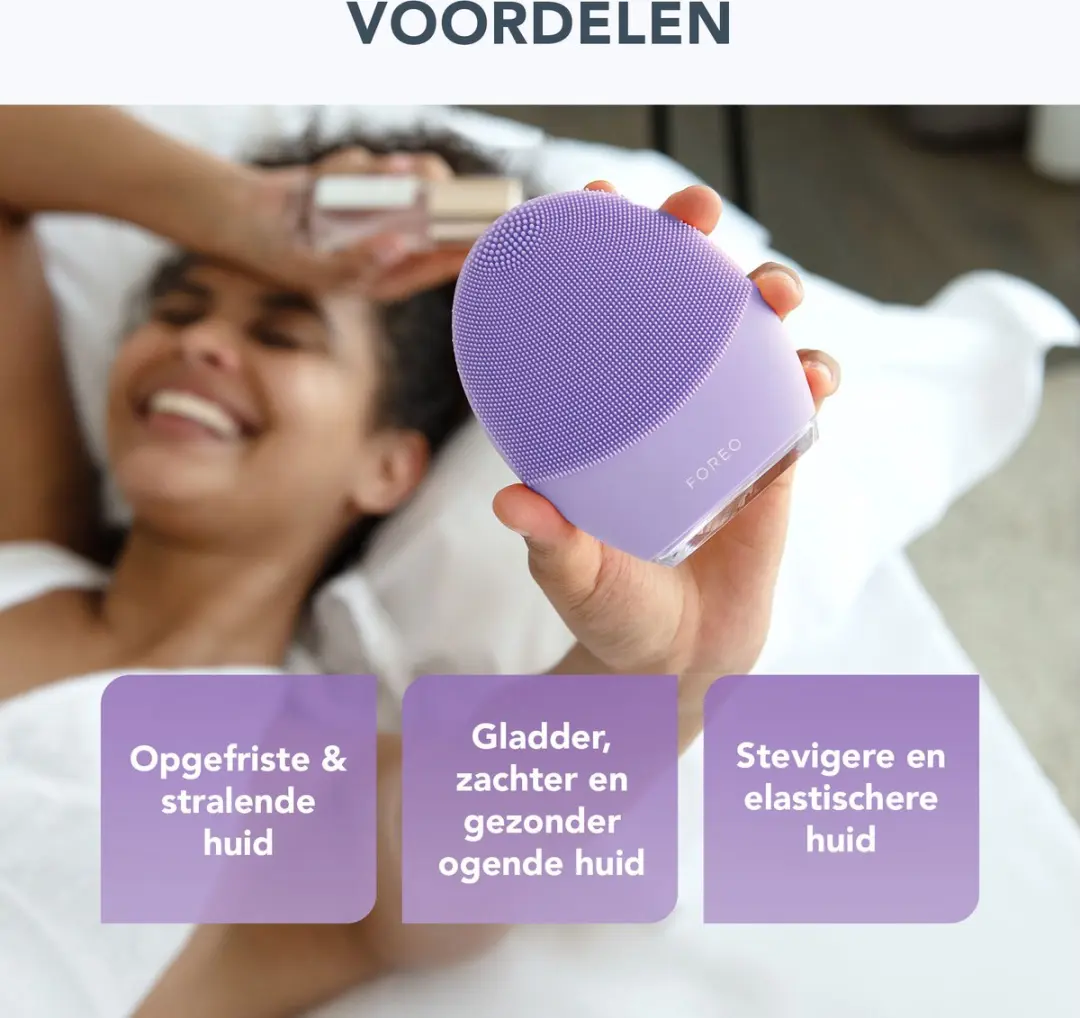 FOREO Deep & Gentle LUNA 4 Sensitive - 16 standen - Paars
