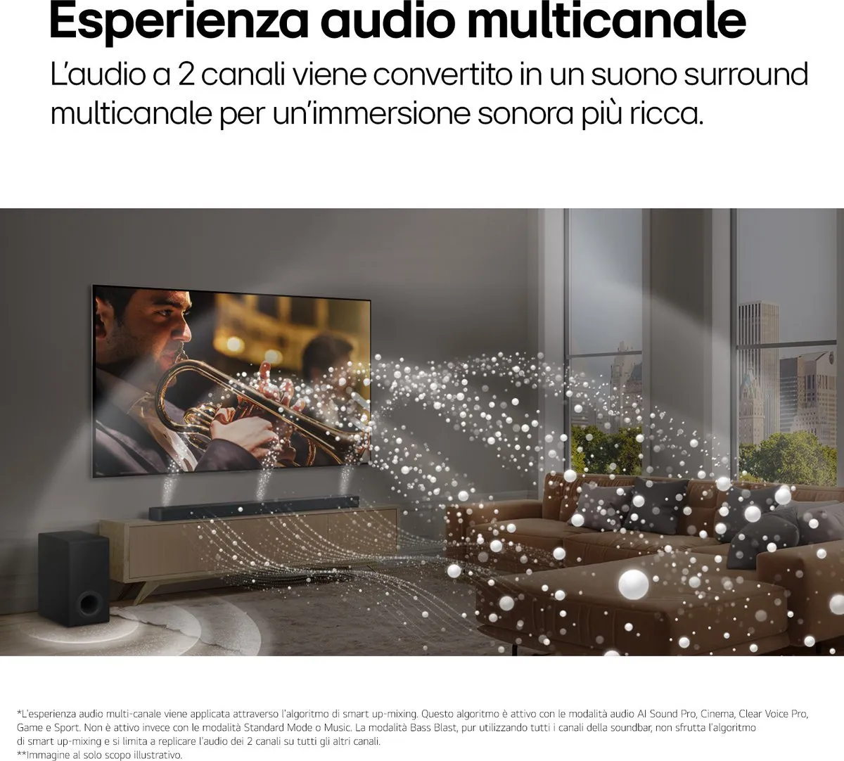 LG S95TR Soundbar - Met Subwoofer & Achterspeakers - Zwart