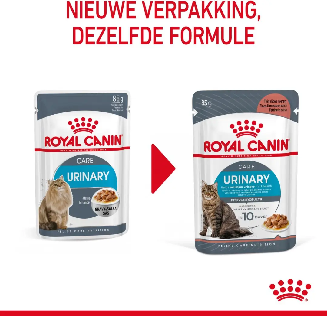 Royal Canin Urinary Care in Gravy - 36x85g