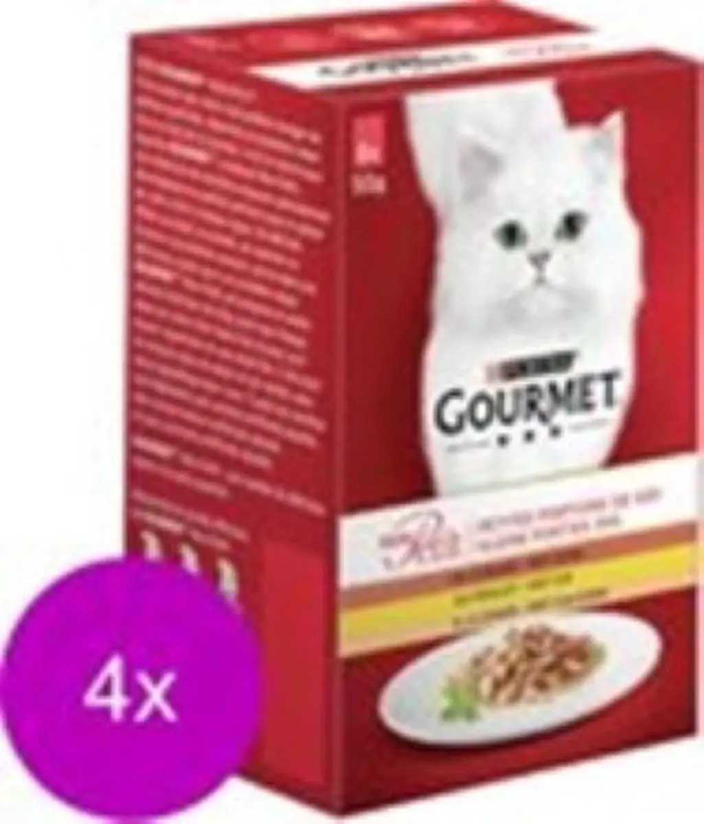 Gourmet Mon Petit Gevogelte Kattenvoer