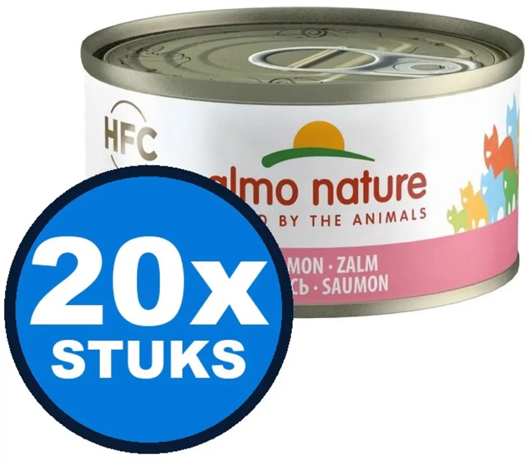 Almo Nature HFC Natvoer Gelei Zalm 85g