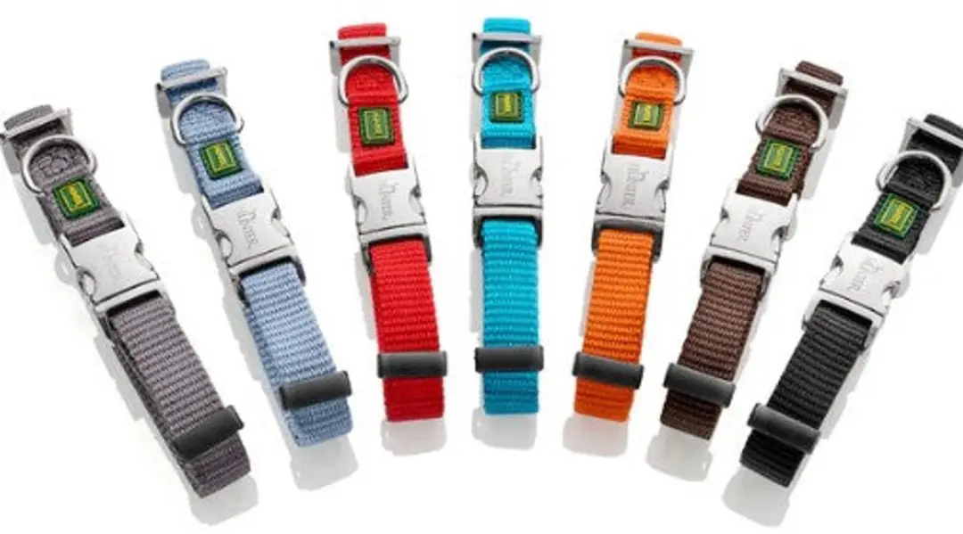 Hunter Vario Hondenhalsband Alu-Strong Turkoois - Maat M