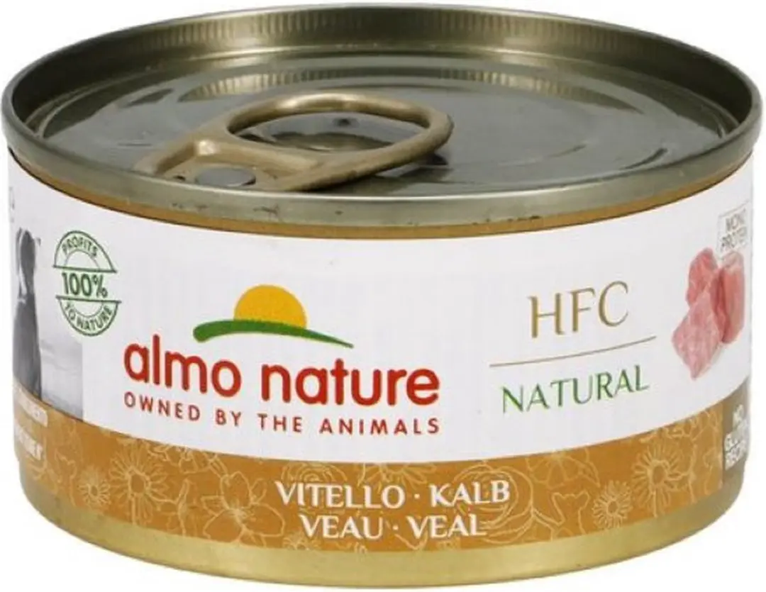 Almo Nature HFC Natural Kalf Natvoer Hond 20x95g