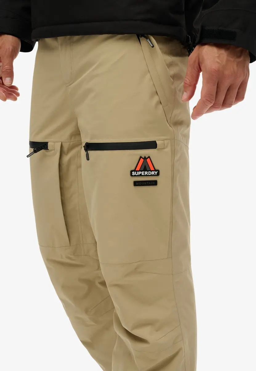 Superdry Ski Shell Skibroek Heren XXL - Beige