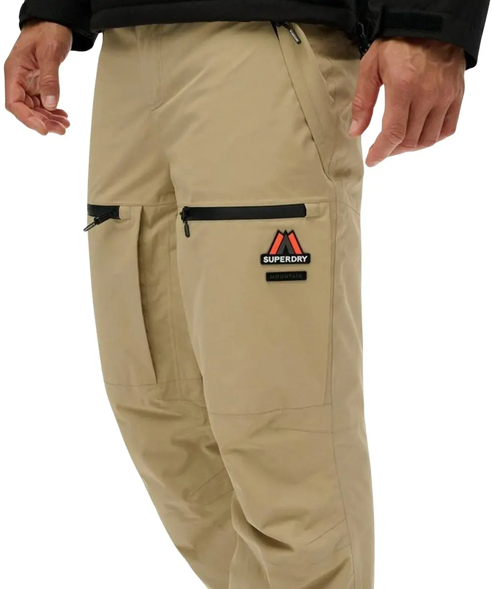 Superdry Ski Shell Skibroek Heren XXL - Beige