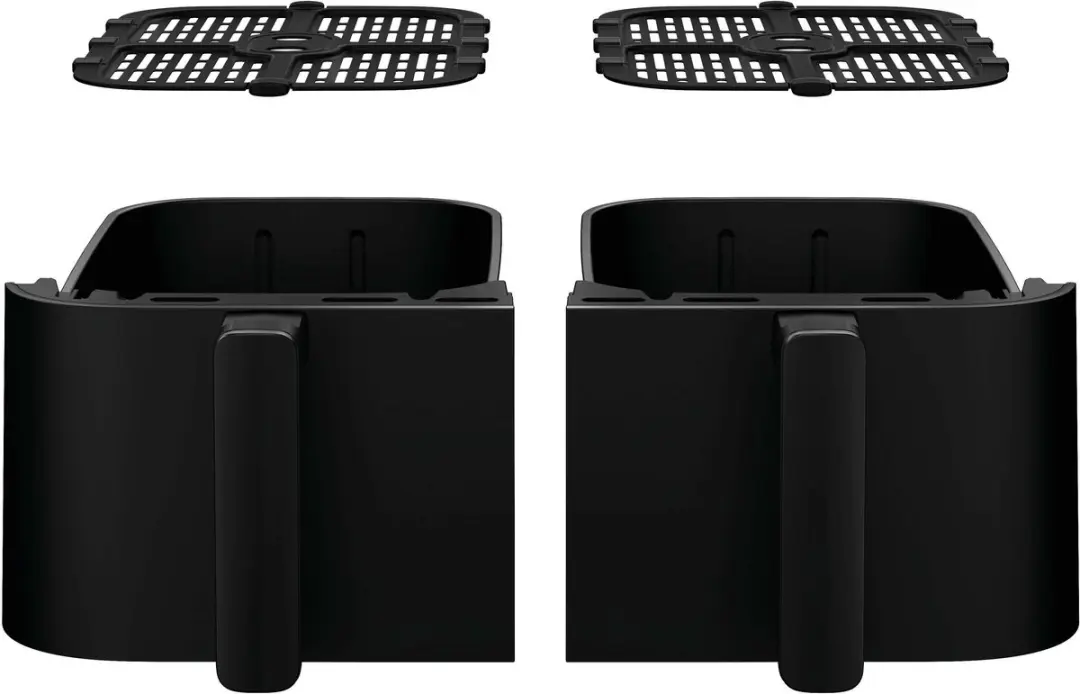 Haier Airfryer XXL AF3AD 011 - 11L Dual Zone - 3000W - 8in1 - Zwart