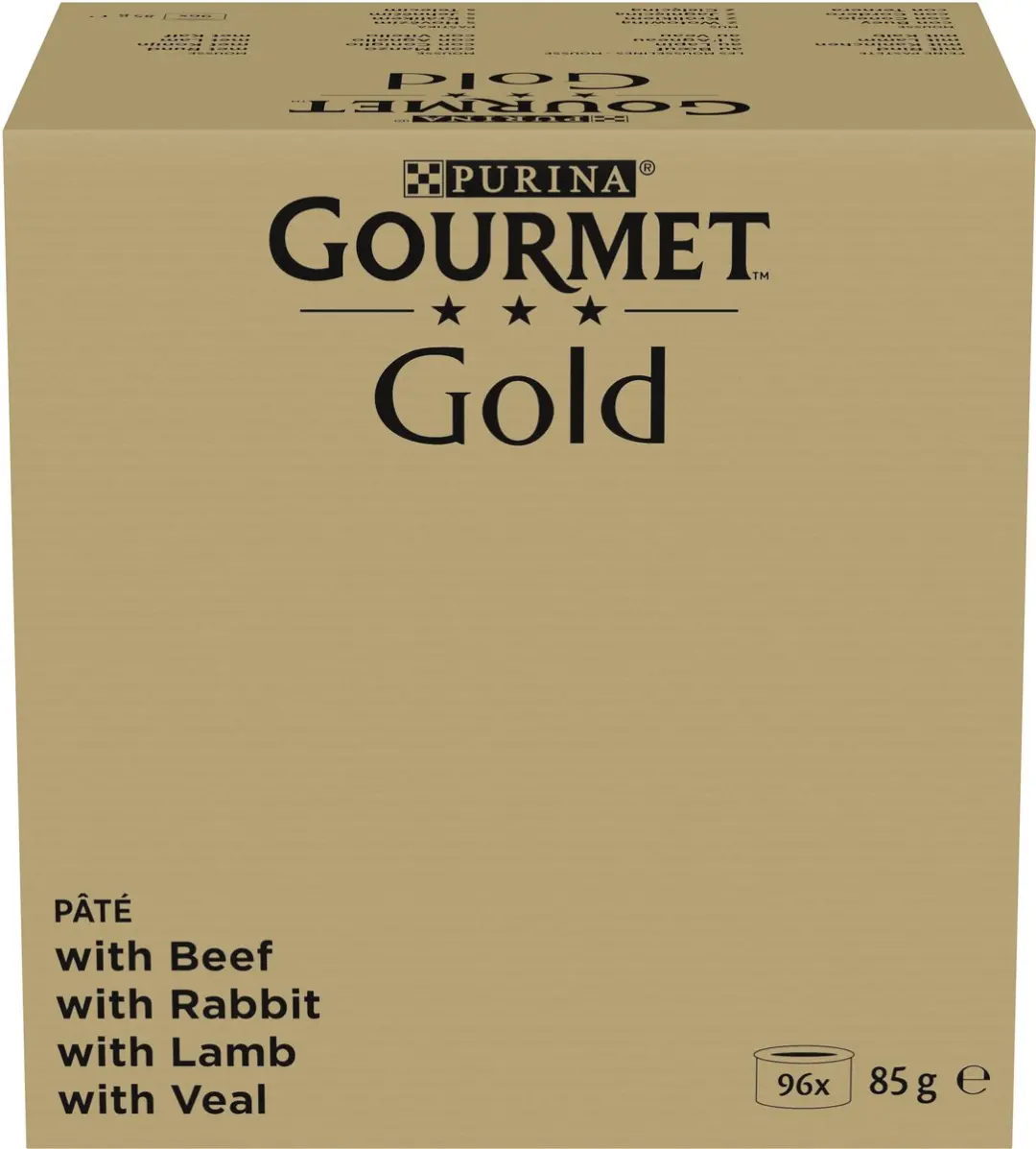Gourmet Gold Mousse Kattenvoer Natvoer - 96 x 85g