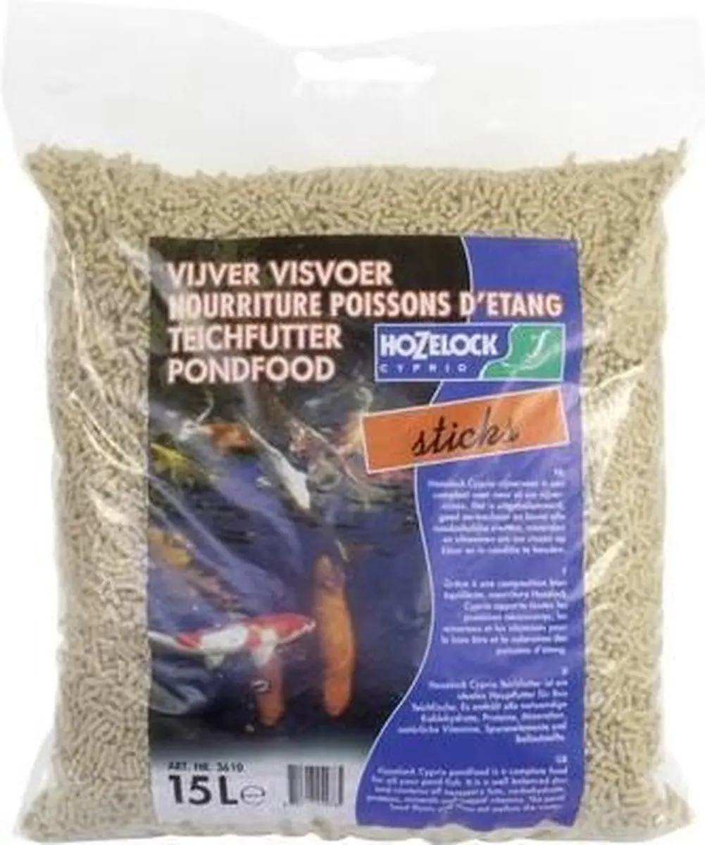 Hozelock Visvoer Sticks 15 liter