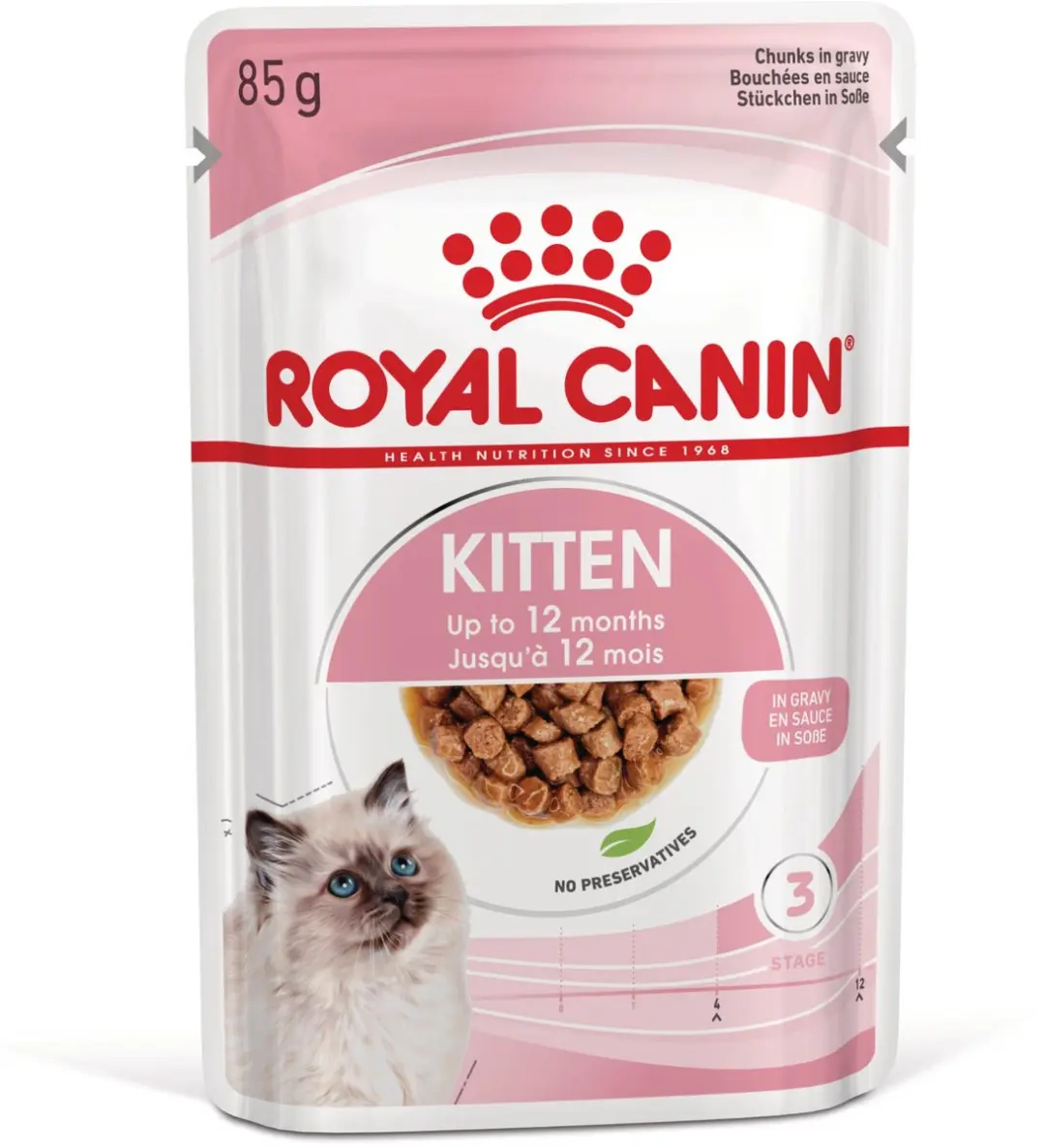 Royal Canin Kitten Natvoer Gravy - 12 x 85g - afbeelding 6 van 6