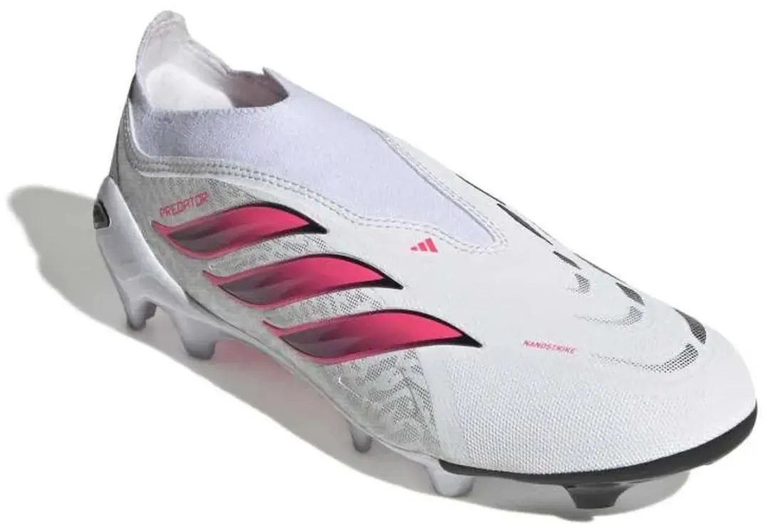 Adidas Predator League Laceless FG Voetbalschoenen 42 - Ftwr White