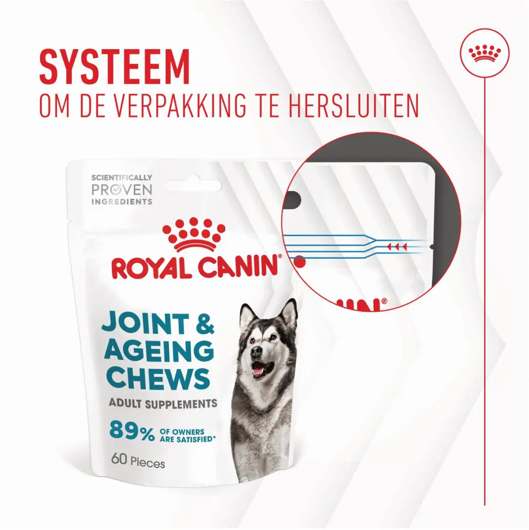 Royal Canin Joint & Ageing Chews Hondensnacks 60 Stuks