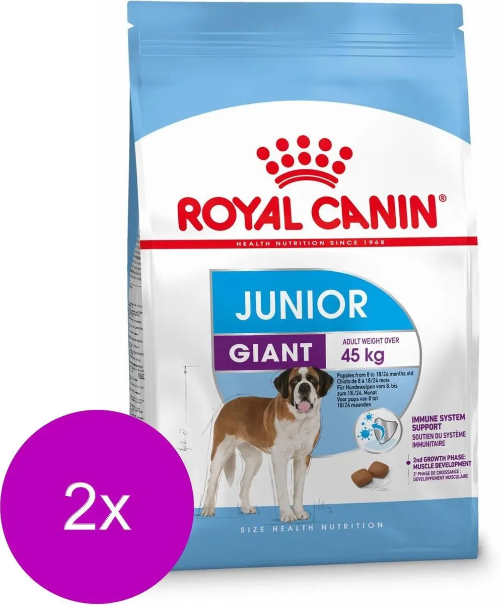 Royal Canin Giant Junior Puppy Hondenvoer - 2x15kg