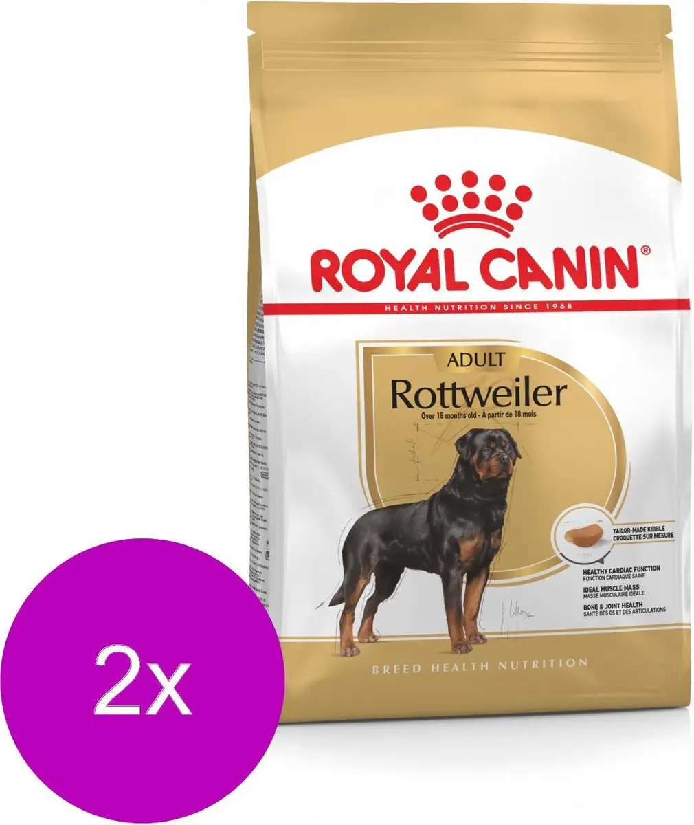 Royal Canin Rottweiler Adult Hondenvoer - 2x12kg
