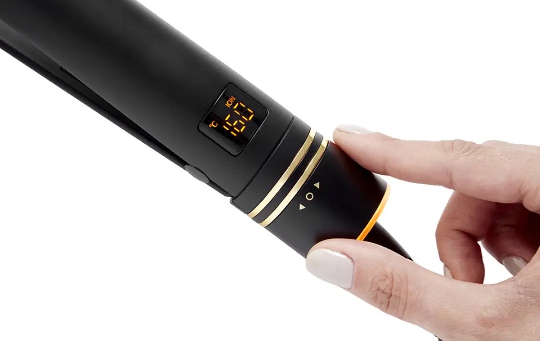 Hot Tools Evolve 25mm Stijltang - Zwart/Goud + Heat Protection 175ml