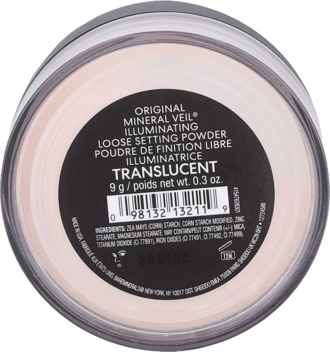 BareMinerals Illuminating Mineral Veil Translucent 8g