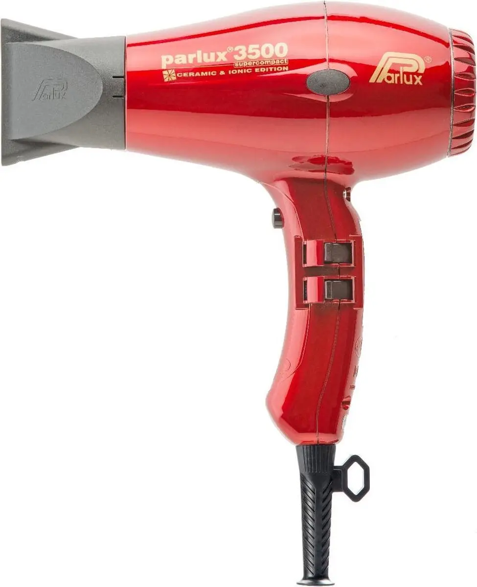 Parlux 3500 SuperCompact Föhn - 2000W - Rood