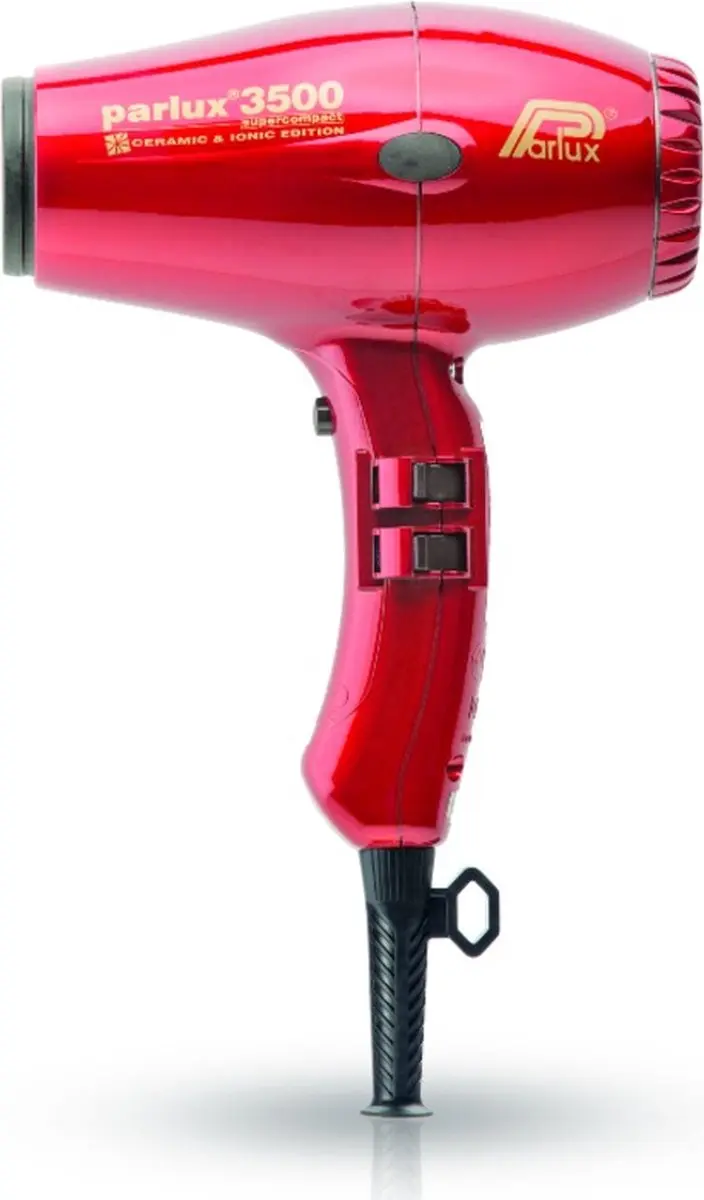 Parlux 3500 SuperCompact Föhn - 2000W - Rood
