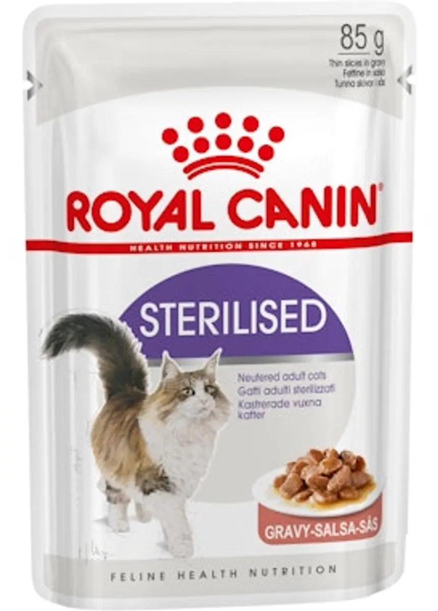Royal Canin Sterilised in Gravy - 48 Stuks - afbeelding 6 van 6