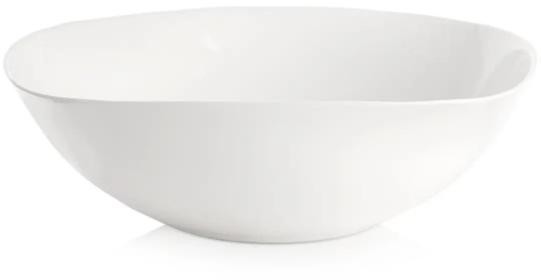 Orion Luna Witte Glazen Kom 25cm